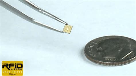 how small can an rfid reader be|smallest passive rfid tag.